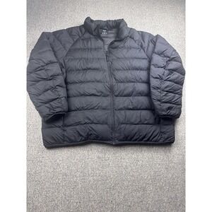 Uniqlo Ultra-Light Weight Down Puffer Jacket Women's Size 3XL Black